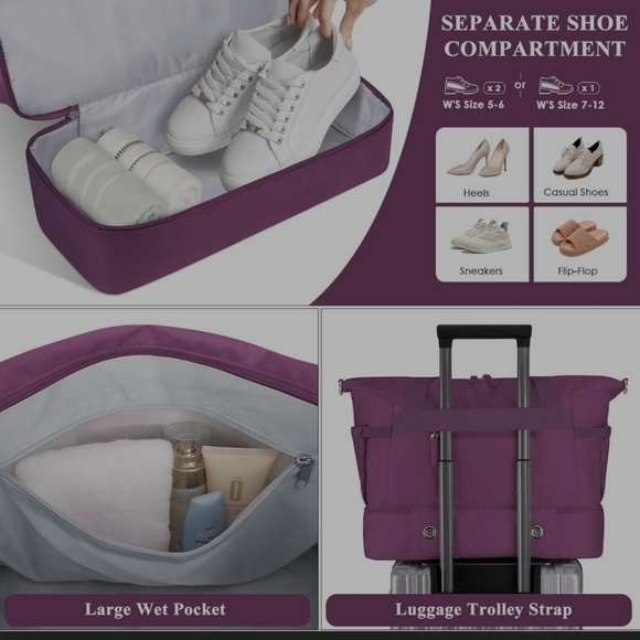 ETRONIK Gym Bag for Women - Picture 5 of 8